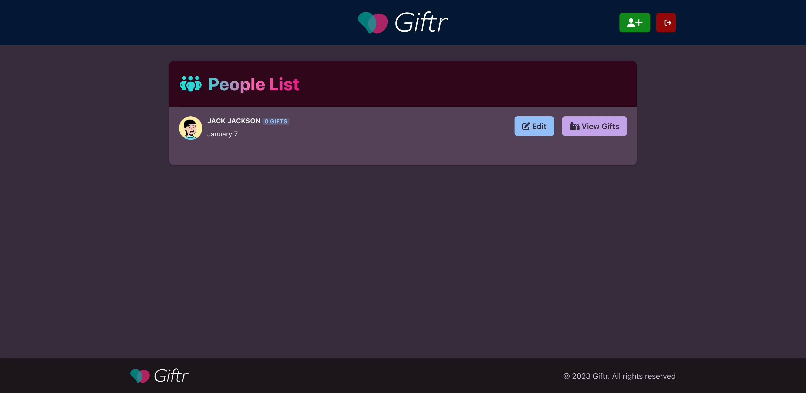 Gift Screenshot 2